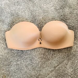Victoria secret push up strapless bra
